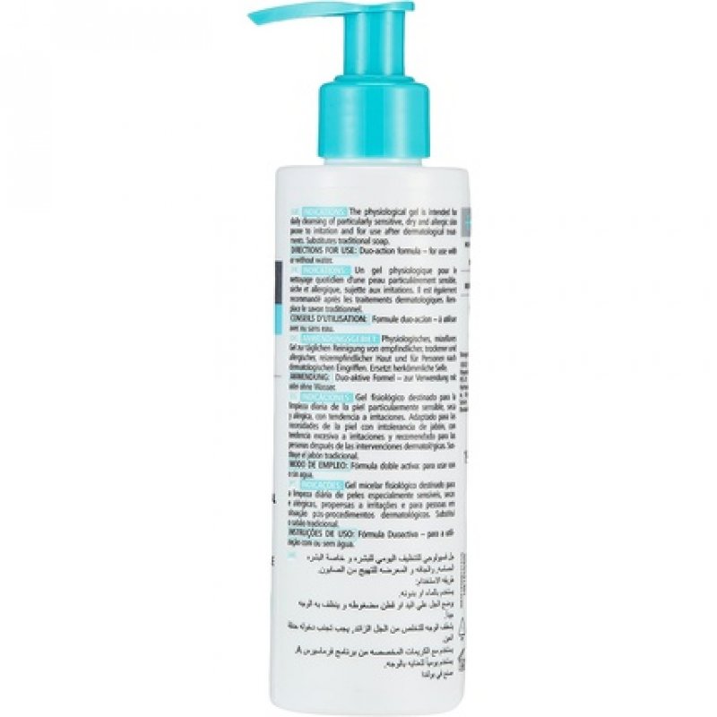 Pharmaceris A Physiopuric Gel Moisturizing Physiological Cleansing Gel 190ml