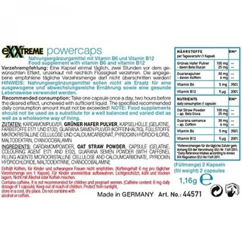 Hot Exxtreme Power Caps Man