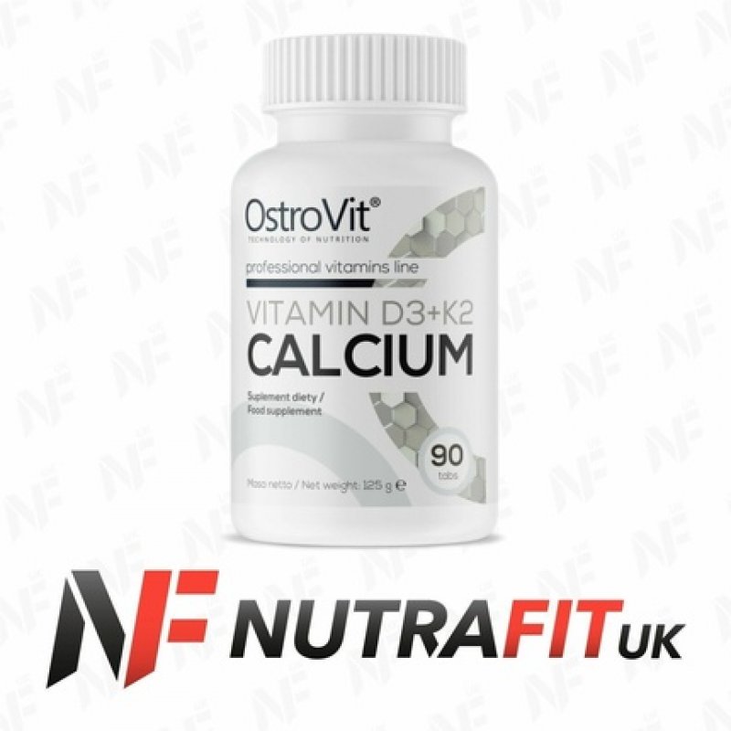 Ostrovit Vitamin D3 K2 Calcium for Bones and Immune System Absorption