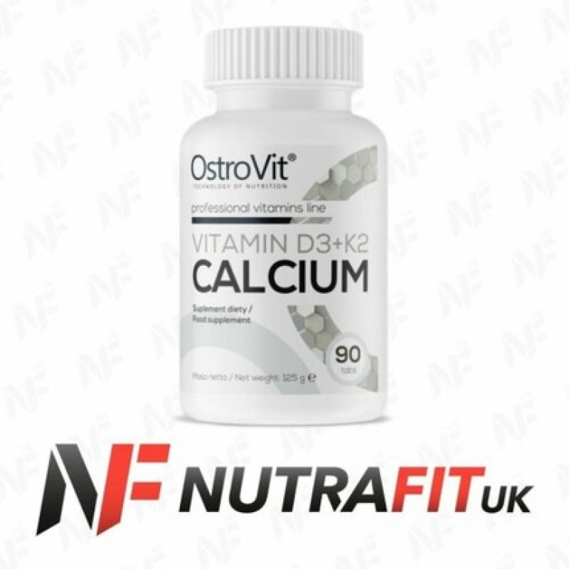Ostrovit Vitamin D3 K2 Calcium for Bones and Immune System Absorption