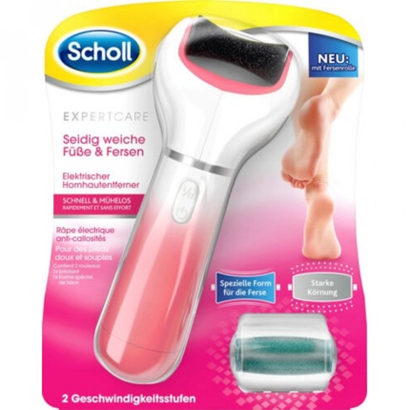 Scholl Velvet Smooth Express Pedi Diamond with Heel Roll