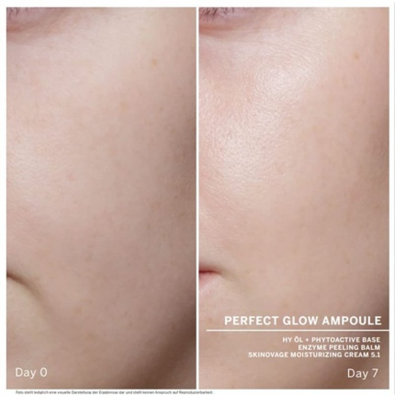 BABOR Perfect Glow Face Serum Ampoules with Glow Pigments for Radiant Skin 7 x 2ml