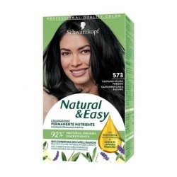 SCHWARZKOPF Natural & Easy Permanent Hair Dye N. 573 Cold Dark Brown