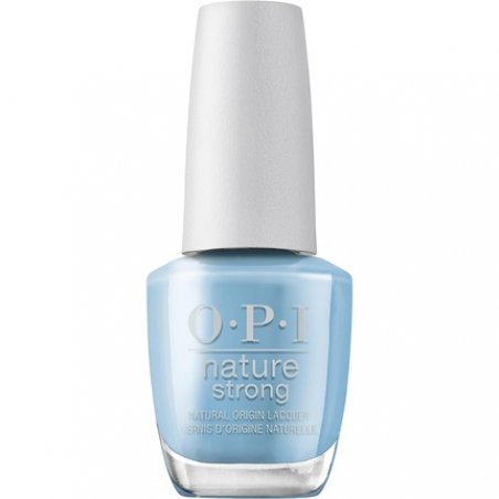 OPI Nature Strong Nail Polish Quick Dry Vegan Nail Varnish With Long-Lasting Results Light Shades Big Bluetiful Planet