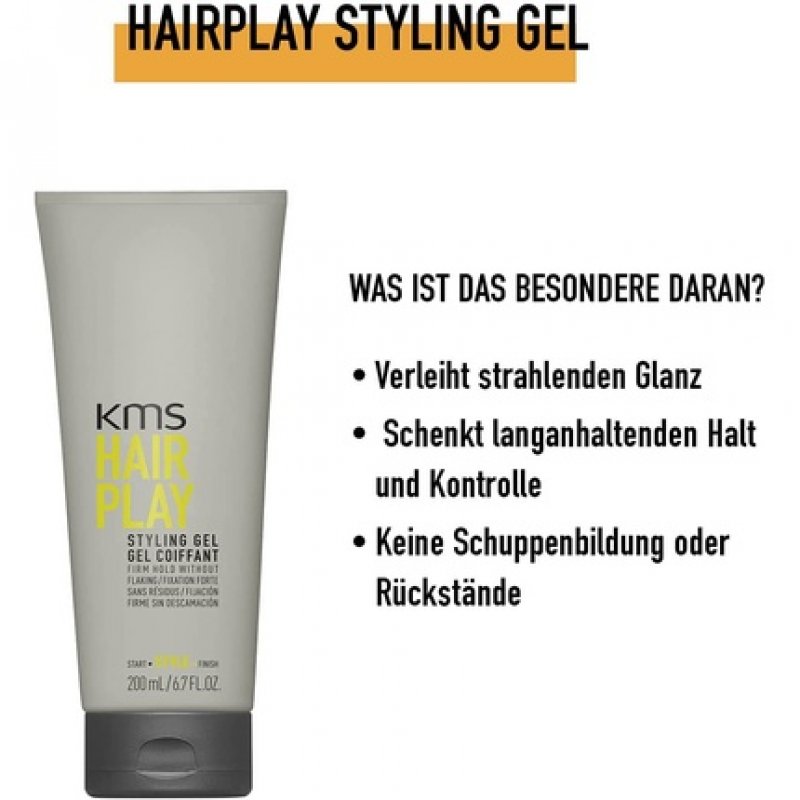 KMS HairPlay Styling Gel 200ml