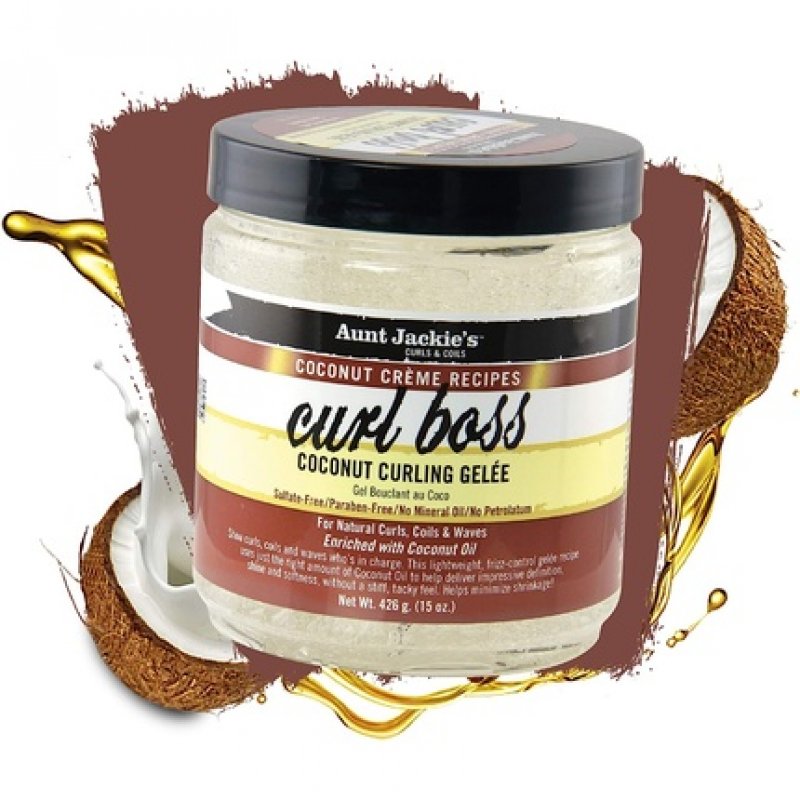 Aunt Jackie's Coconut Creme Curl Boss Curling Glee Mousse 426g