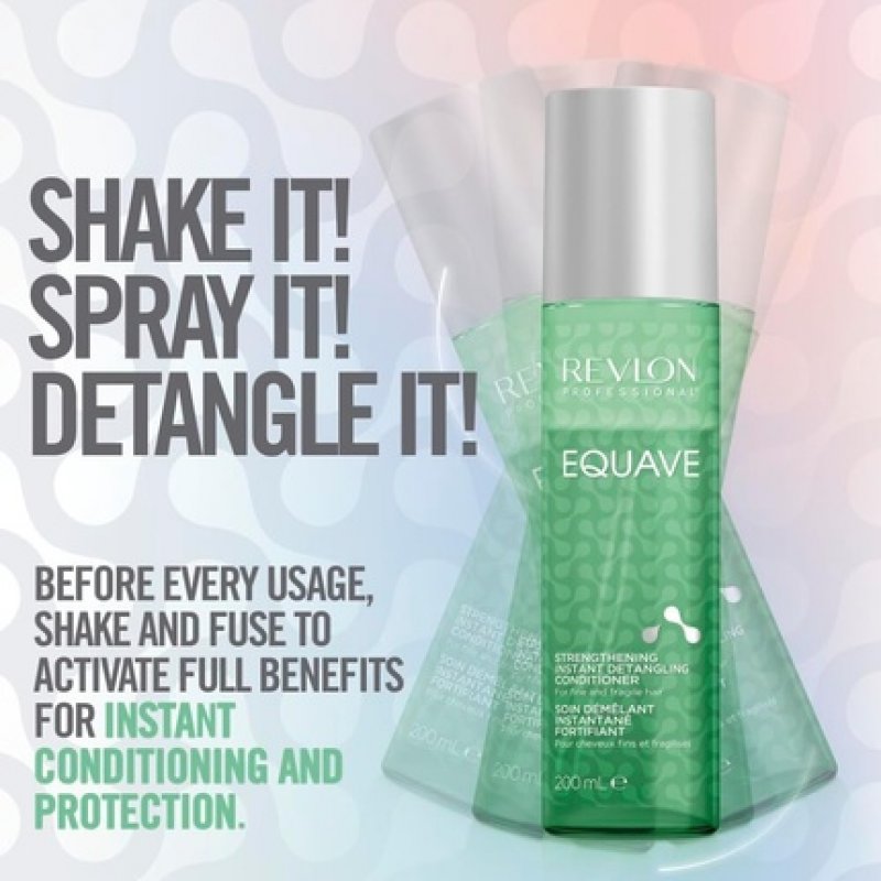 Revlon Professional Equave Strengthening Bi-Phase Detangling Conditioner for Fine and Fragile Hair 200ml