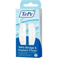 TePe Bridge & Implant Floss 30 Pieces
