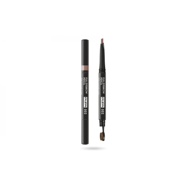 Pupa Milano Full Eyebrow Pencil 002 Brown 0.2g