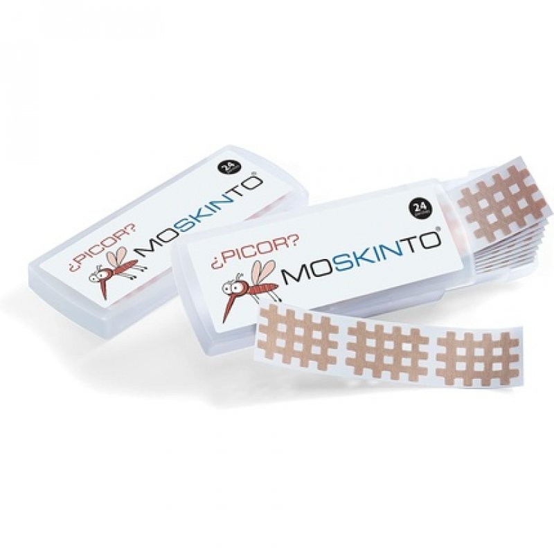 Moskinto Plaster Anti-Itch Relief for Mosquito Bites and Insect Bites/Stings