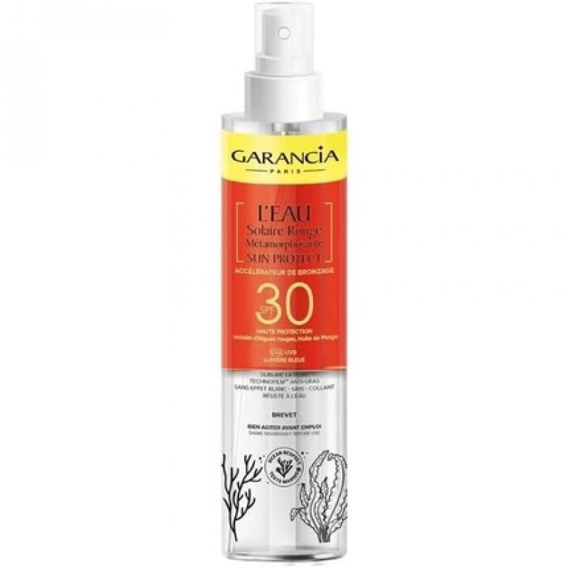Garancia Metamorphosing Red Sunscreen Water Sun Protect SPF30 150ml
