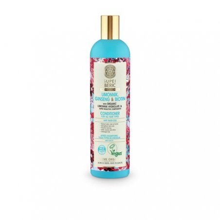 Super Siberica Limonnik Ginseng Biotin Conditioner for All Hair Types 400ml