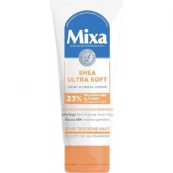 Mixa Shea Ultra Soft Hand & Nail Cream Nourishing Hand Balm with Glycerine and Shea Butter 100ml