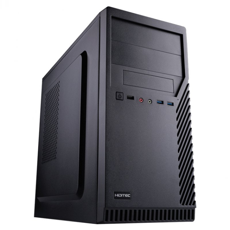 Hiditec CHA010012 computer case Micro Tower Black