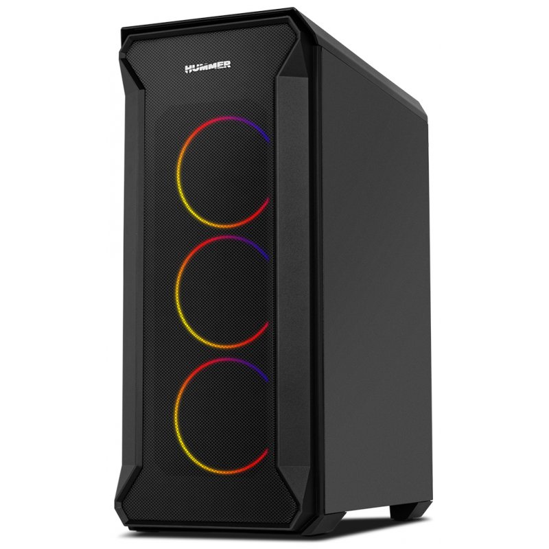 CAJA NOX HUMMER QUANTUM ATX 1XUSB3.0 2XUSB2.0 NEGRO ARGB