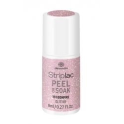 alessandro Striplac Bonfire Glitter nail gel coat 8 ml Pink