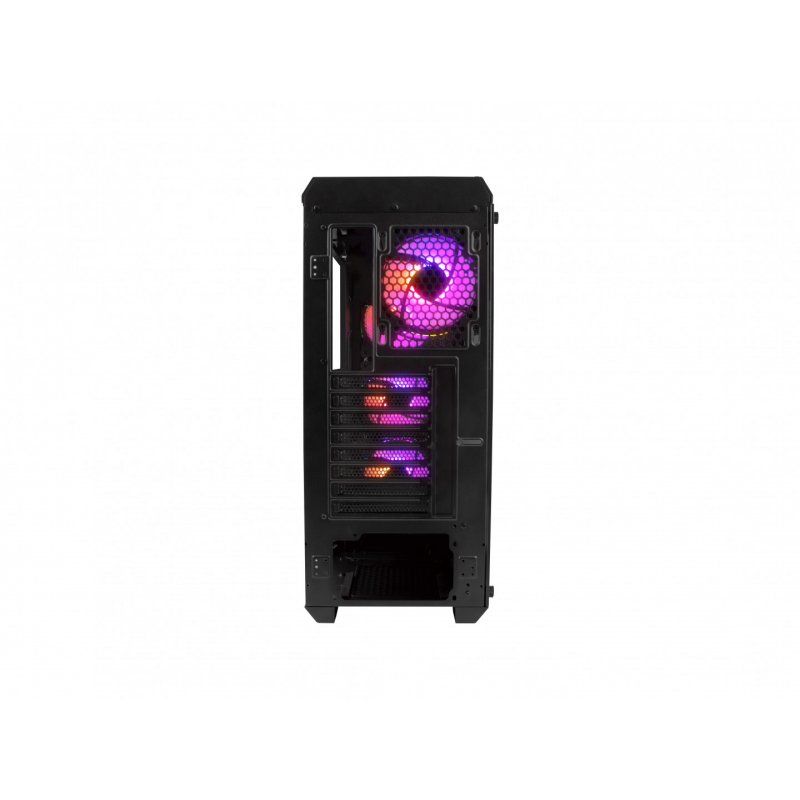 GENESIS Irid 505 ARGB Midi Tower Black, Transparent