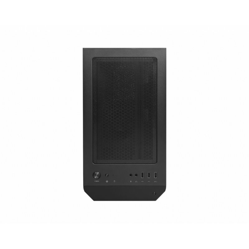 MSI MAG FORGE M100A computer case Micro Tower Black, Transparent