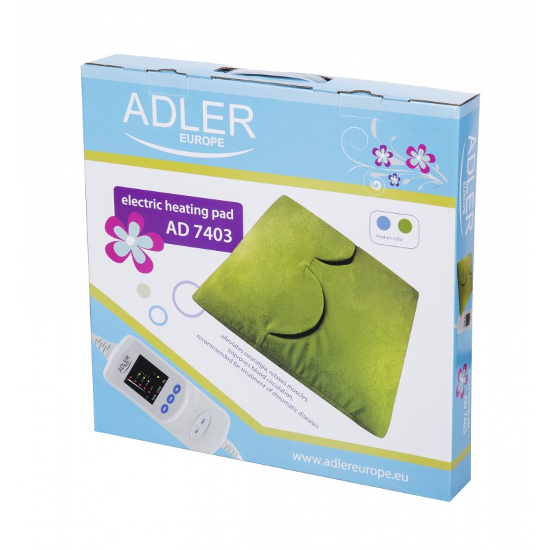 Adler AD 7403 chauffe-pieds 80 W Vert