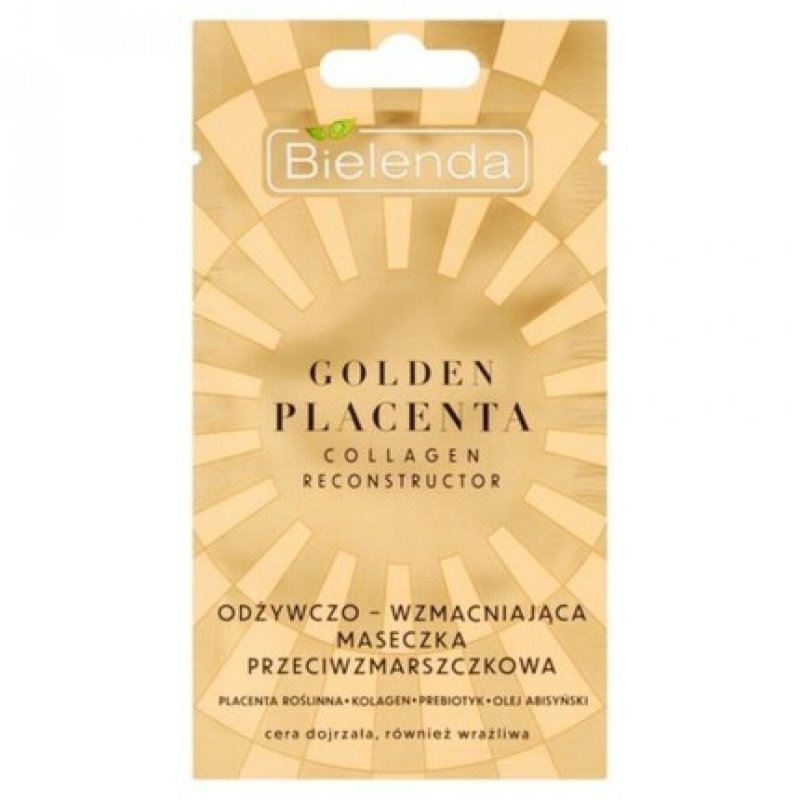 Bielenda Golden Placenta Nourishing and Strengthening Anti-Wrinkle Mask 8ml