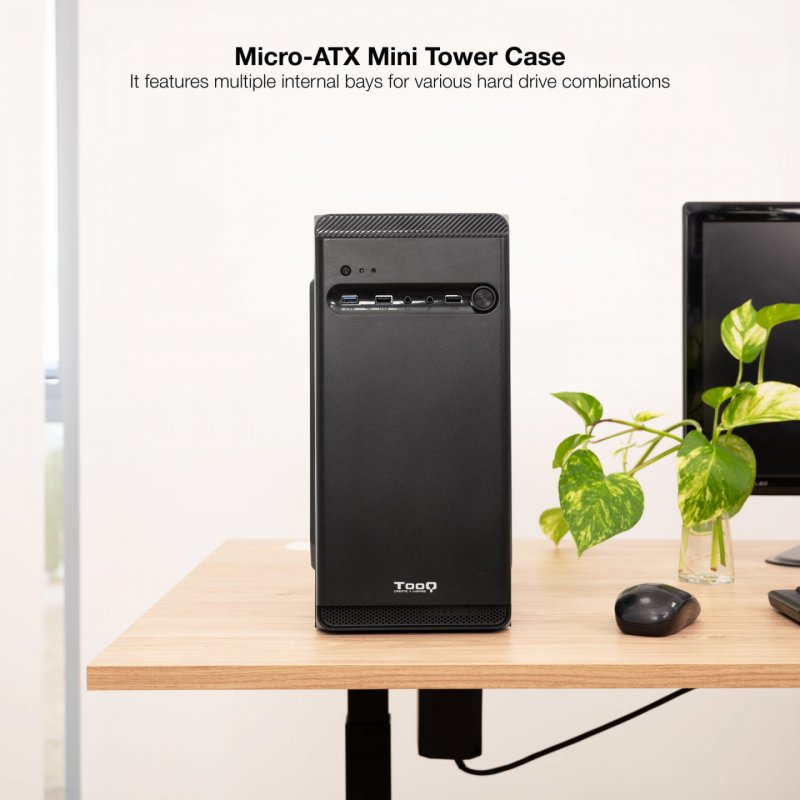 CAJA MINITORRE MATX TQC-4702U3C-B 1XUSB3.0