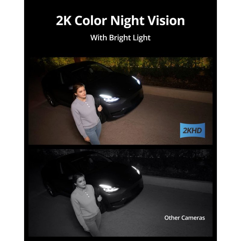 CAMARA VIGILANCIA EUFY SOLAR WIRED WALL LIGHT CAM S100