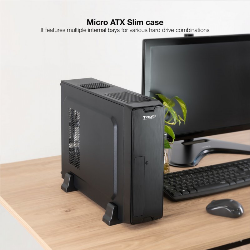 TooQ TQC-3007U3C unité centrale Micro Tower Noir 500 W