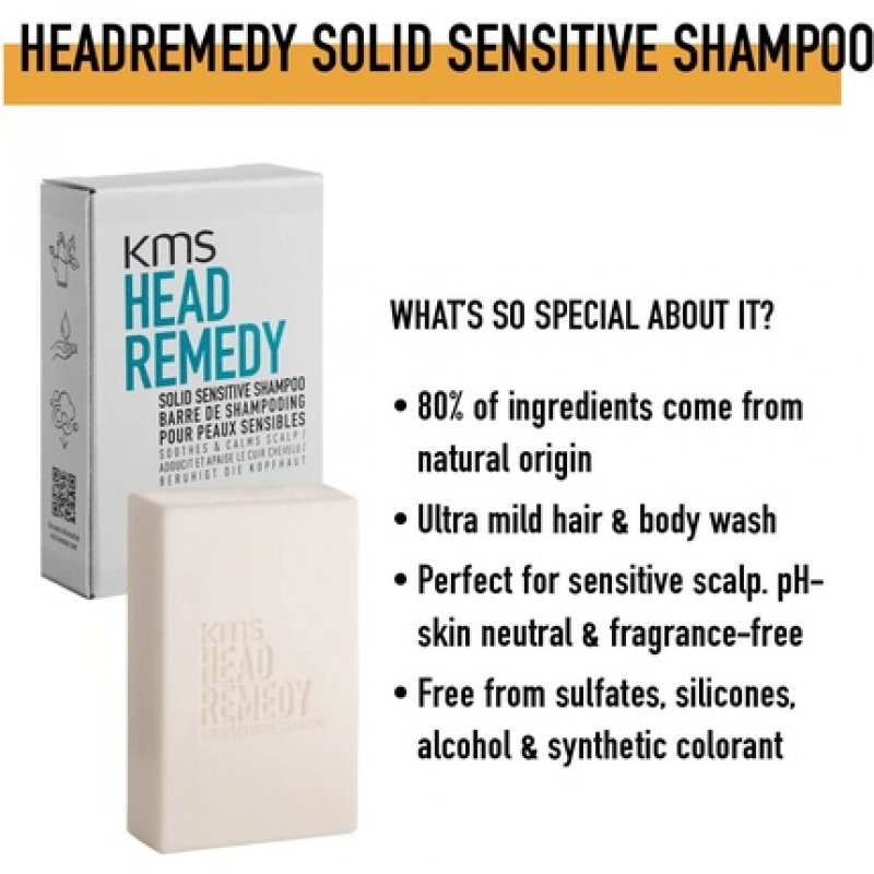 Headremedy Solid Sensitive Shampoo Bar 75g