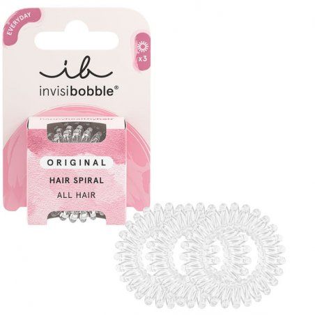 invisibobble Original Crystal Clear accessoire pour cheveux Ruban pour cheveux 3 pièce(s)