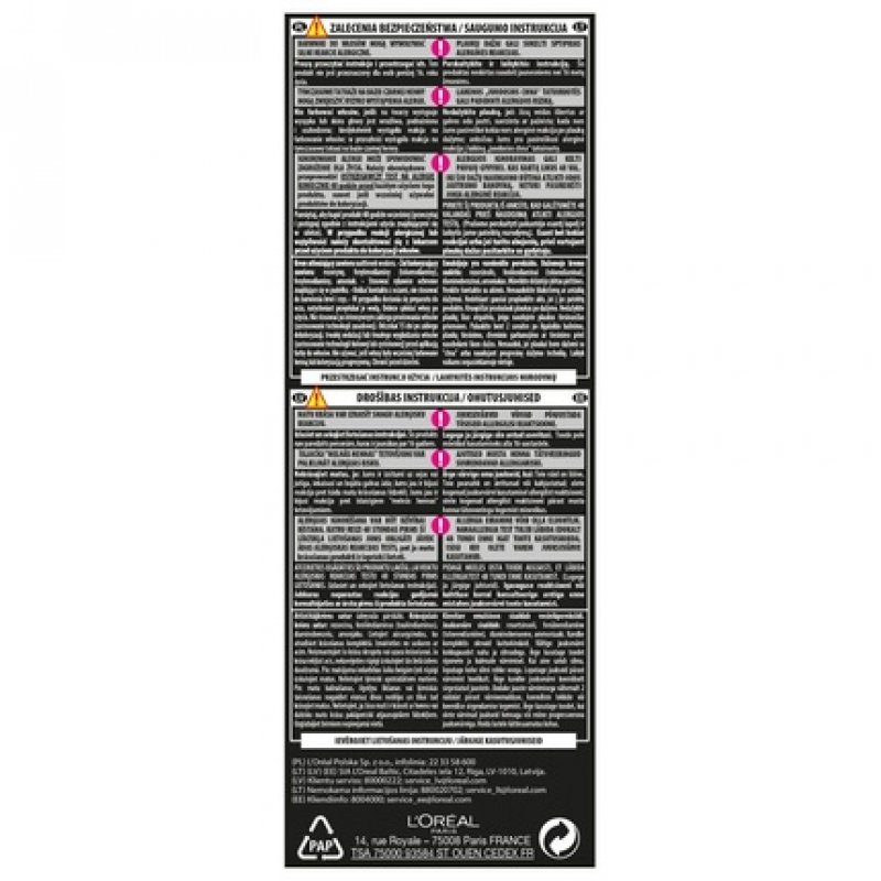 L'Oréal Paris Preference 11.11 Venice Hair Color Very Light Cold Crystal Blonde 243g