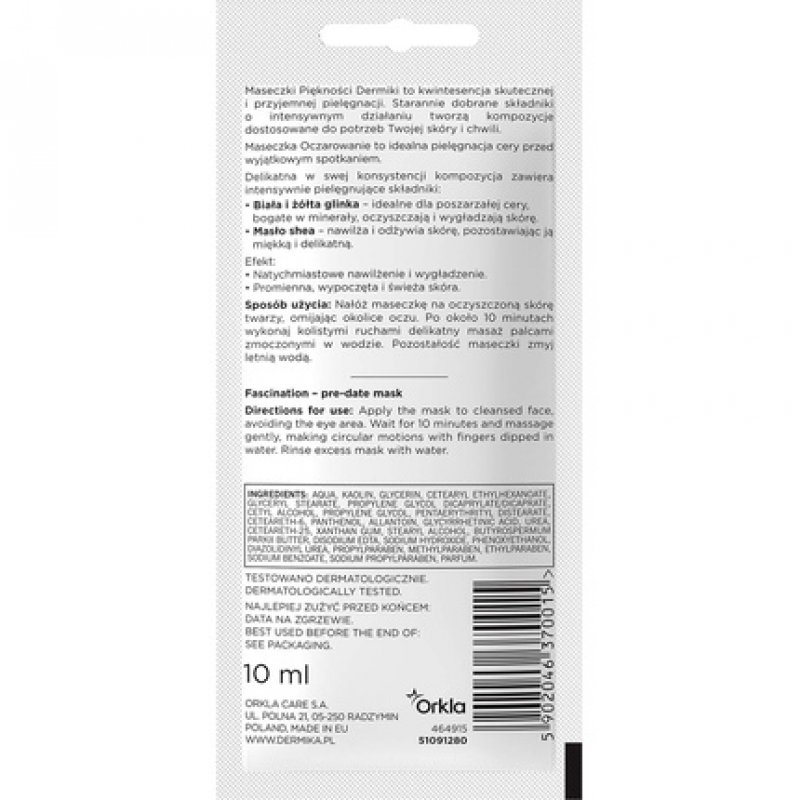 Msp Oczarowanie Face Mask Sachets - Cosmetics