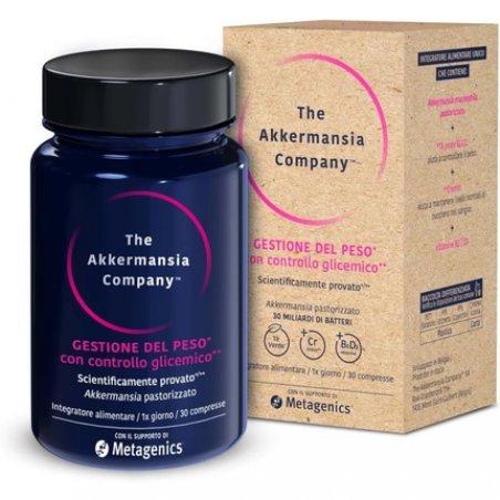 Metagenics The Akkermansia Company Weight Management Supplement 30 Tablets