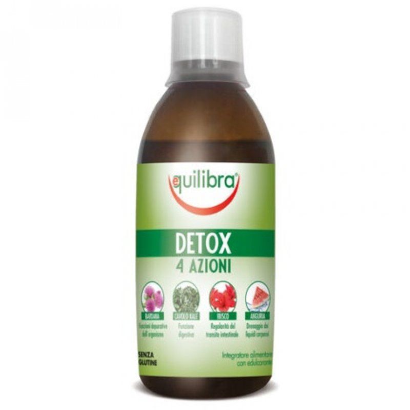 EQUILIBRA Drink Detox 4 Actions Integrator Food 500ml