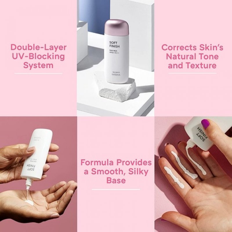 All-Around Safe Block Soft Finish Sun Milk SPF50 /PA 