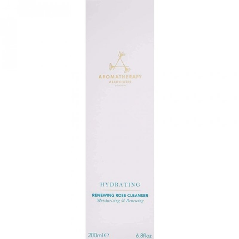 Aromatherapy Associates Hydrating Renewing Rose Cleanser with Damask Rose, Geranium & Jojoba Oil 200ml