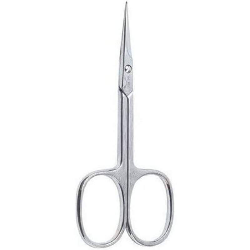 BETER Straight Chrome Manicure Scissors 9.3cm Black