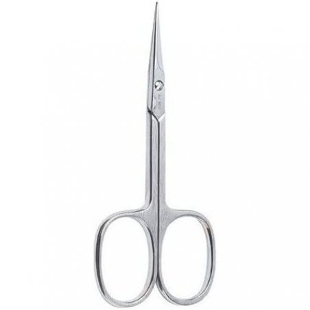 BETER Straight Chrome Manicure Scissors 9.3cm Black