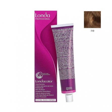 Londa Londacolor Creme Hair Color 7/0 Medium Blonde