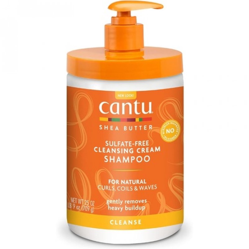 Cantu Cleansing Cream Shampoo 709g Salon Size Unscented