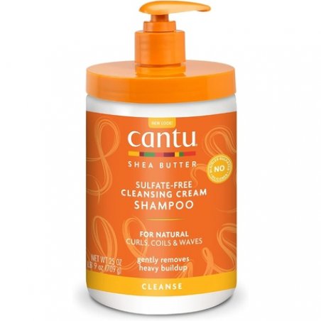 Cantu Cleansing Cream Shampoo 709g Salon Size Unscented