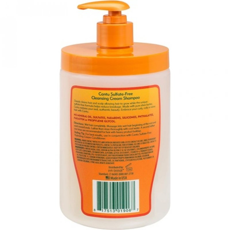 Cantu Cleansing Cream Shampoo 709g Salon Size Unscented