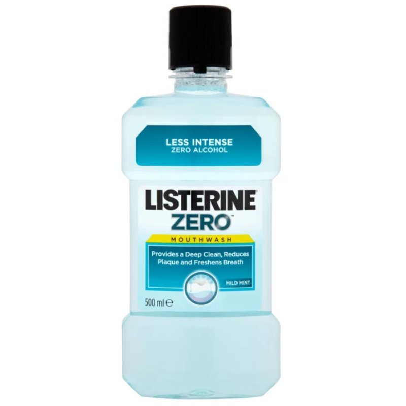 Listerine Coolmint Zero Mouthwash 500ml