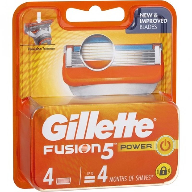 Gillette Fusion Power Charger 4 Refills