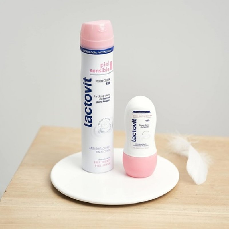 Lactovit Extra Soft Deodorant for Sensitive Skin with LactoProtect Microcapsules 48H Effectiveness