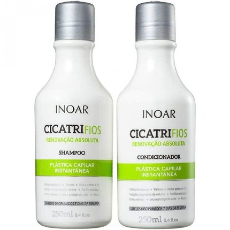 Inoar Cicatrifios Shampoo and Conditioner Kit 250ml