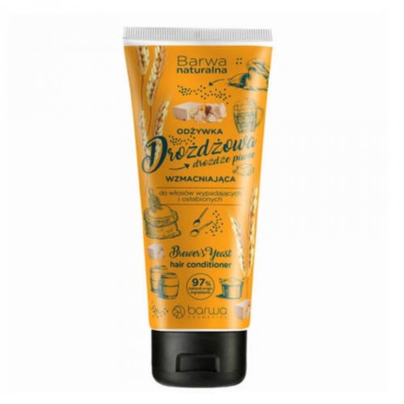 Barwa Natural Yeast Strengthening Hair Conditioner for Weak Hair 200ml