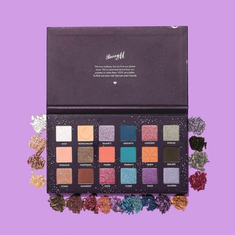 Barry M In The Stars Eyeshadow Palette 18 Pan Palette with 18 Matte and Shimmer Shades