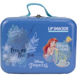 Lip Smacker Frozen Lunch Box Tin All-in-One Safe-to-Use Makeup Gift Set for Kids with Hair and Beauty Accessories -
