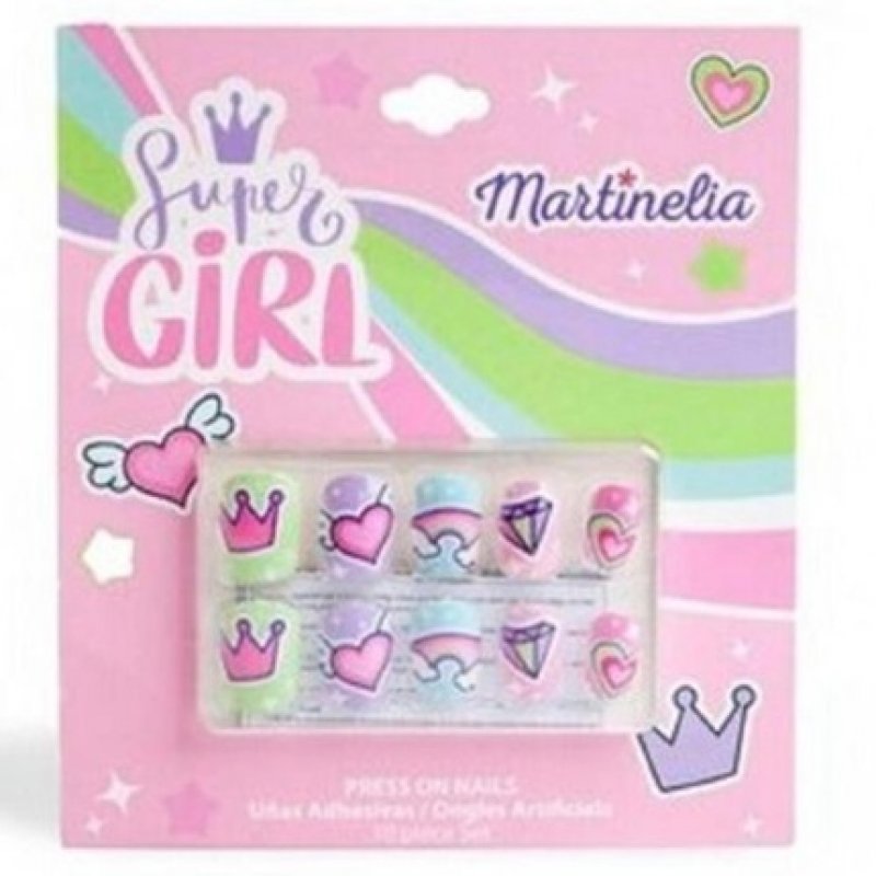 Martinelia Super Girl Nail Stickers for Kids