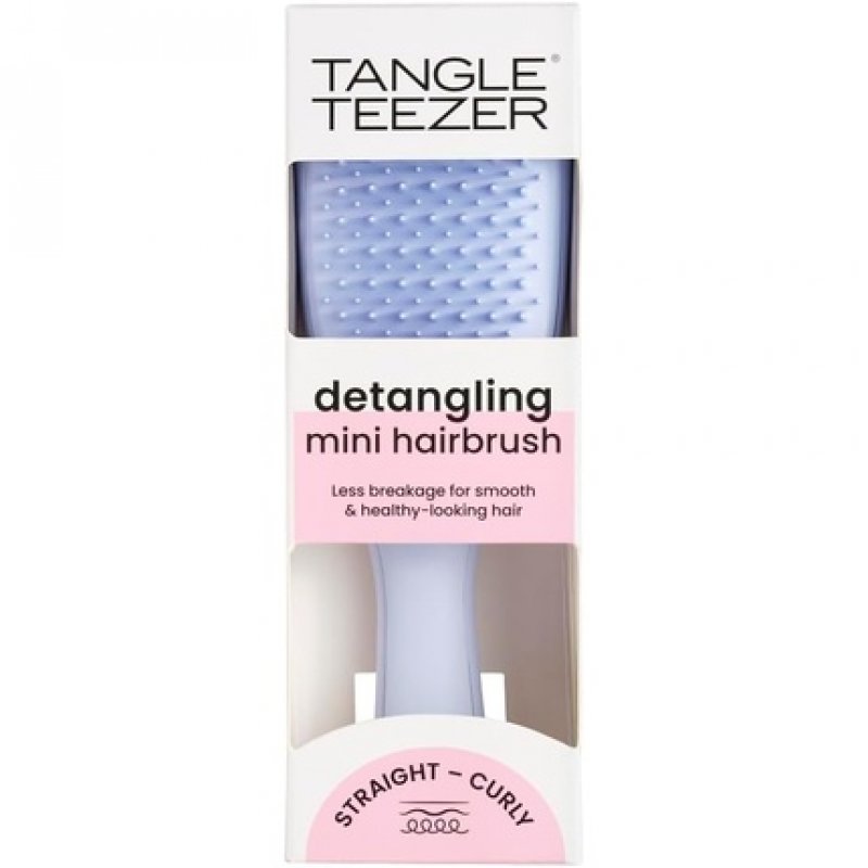 Tangle Teezer The Mini Wet Detangler Hairbrush for Wet and Dry Hair Perfect for Kids and Traveling Eliminates Knots and